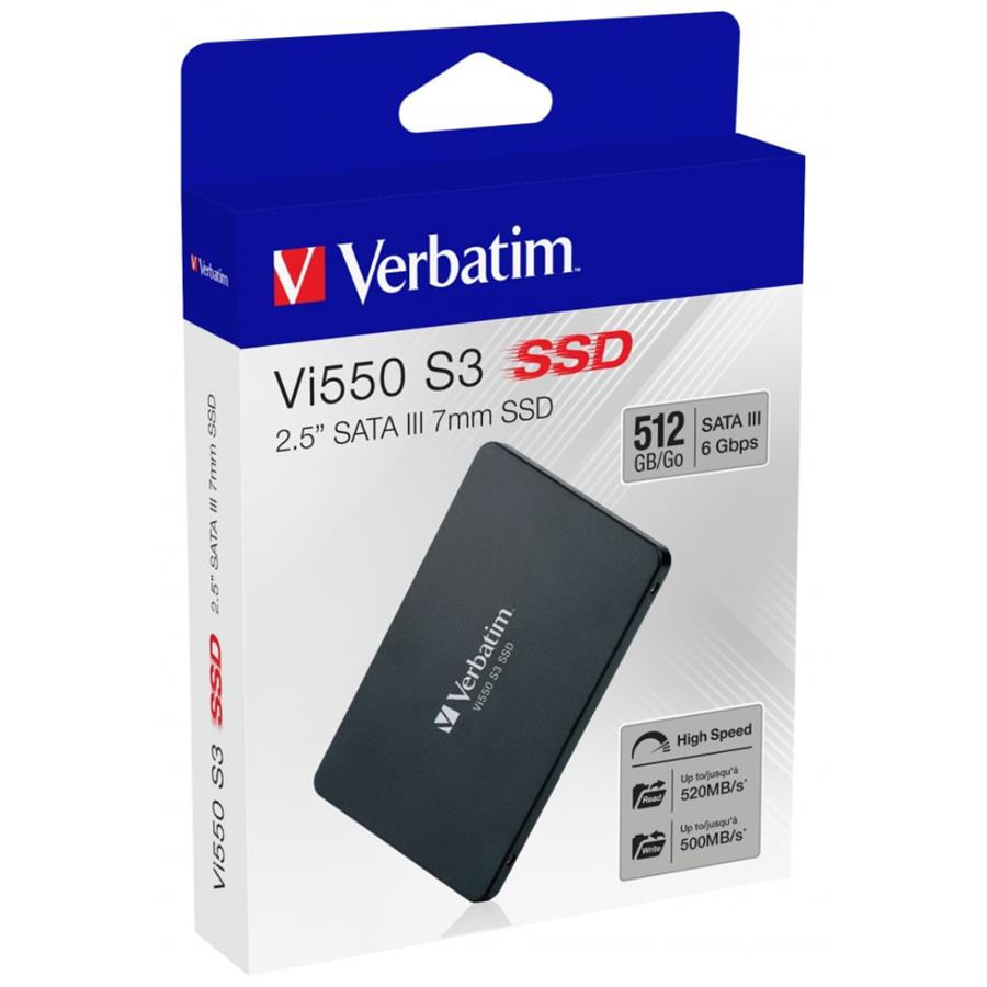 DISCO SSD VERBATIM 512GB Vi550 SATA 7MM