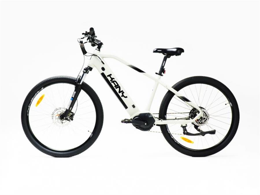 BICICLETA ELÉCTRICA EPAC KANY RODADO 29 - EB-M290 (ARG) - COLOR GRIS - CASCO INCLUIDO