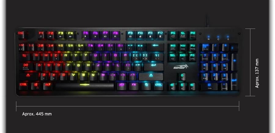 TECLADO MECANICO GS-530 SENTEY