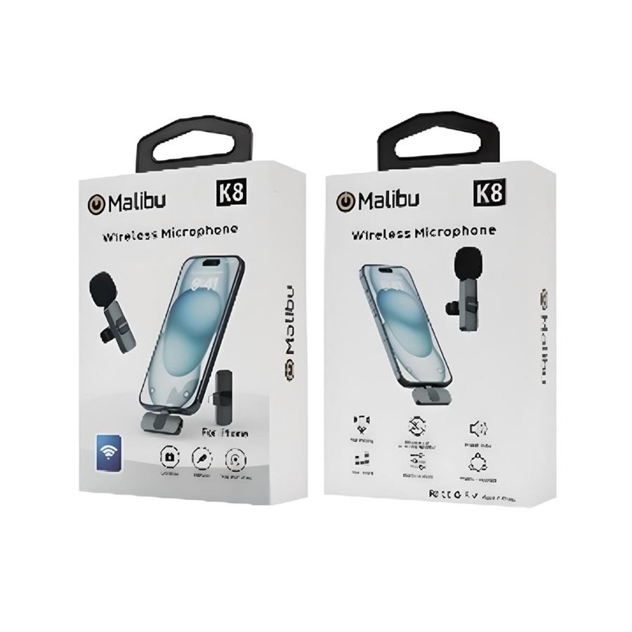 MICROFONO CORBATERO MALIBU K8 TIPO C