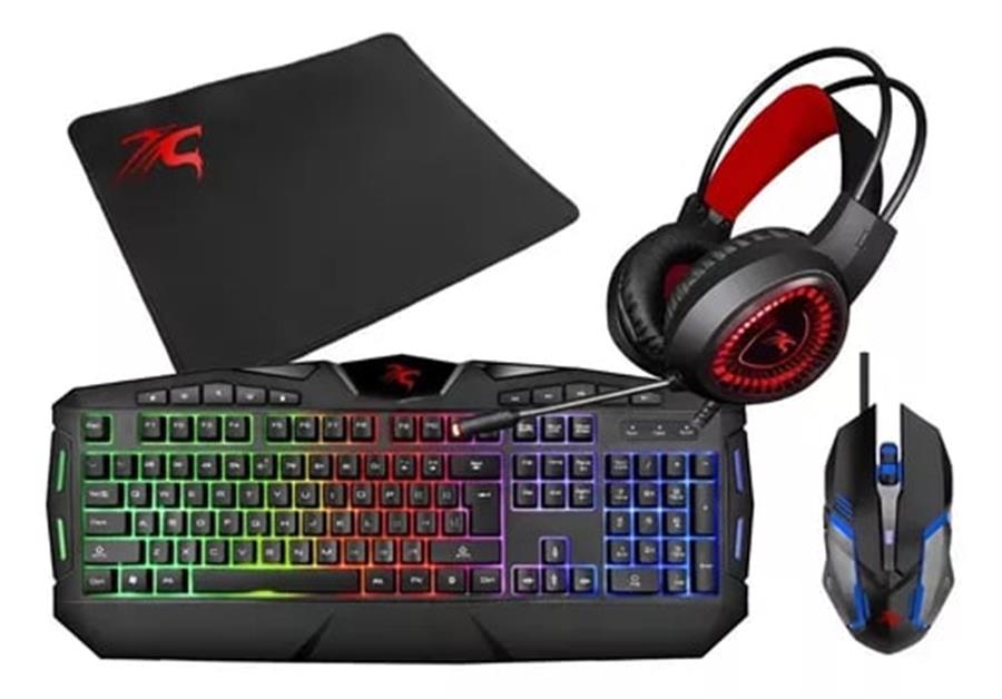 COMBO GAMER 4 EN 1 GS-5790 SENTEY
