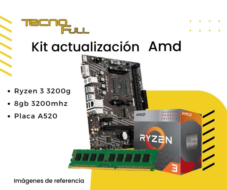 Combo actualización Ryzen 3 3200G