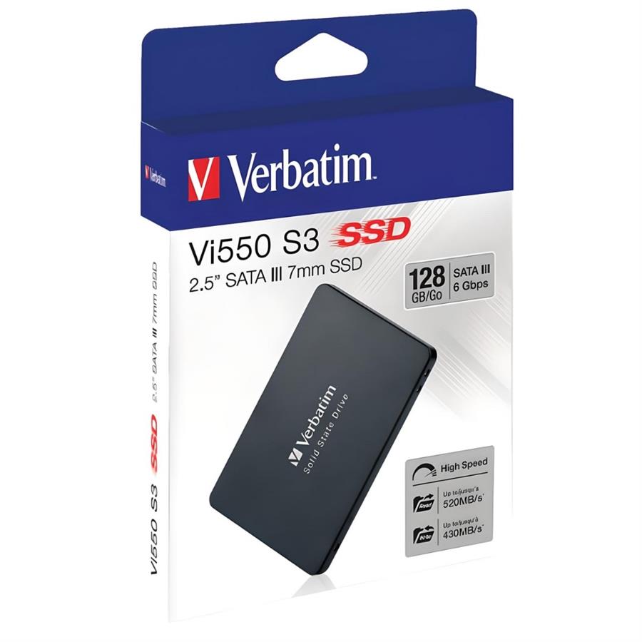 DISCO SSD VERBATIM 128GB Vi550 SATA 7MM