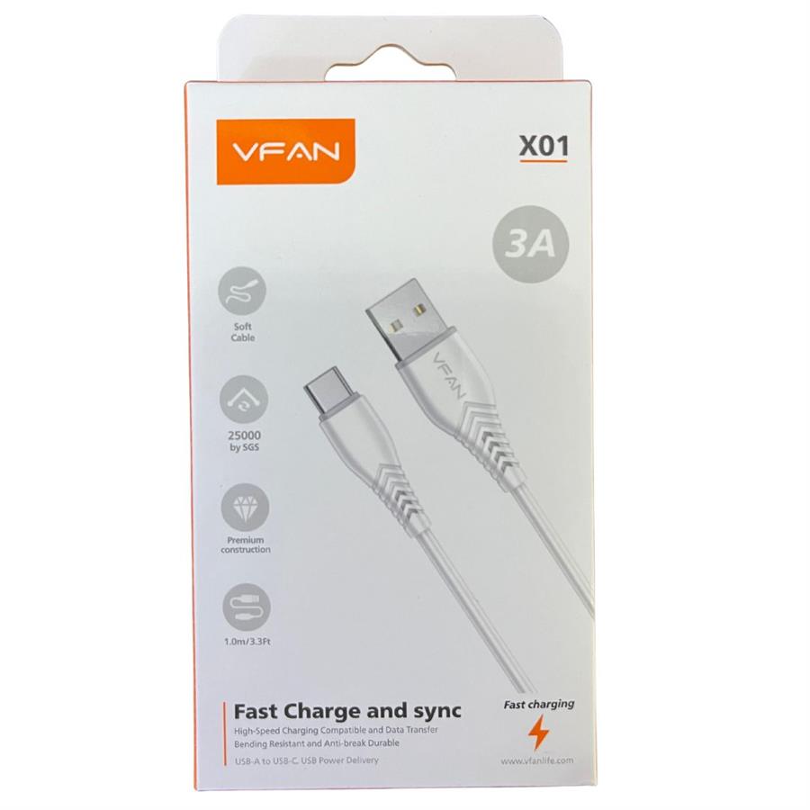 Cable tipo A a tipo C 3A