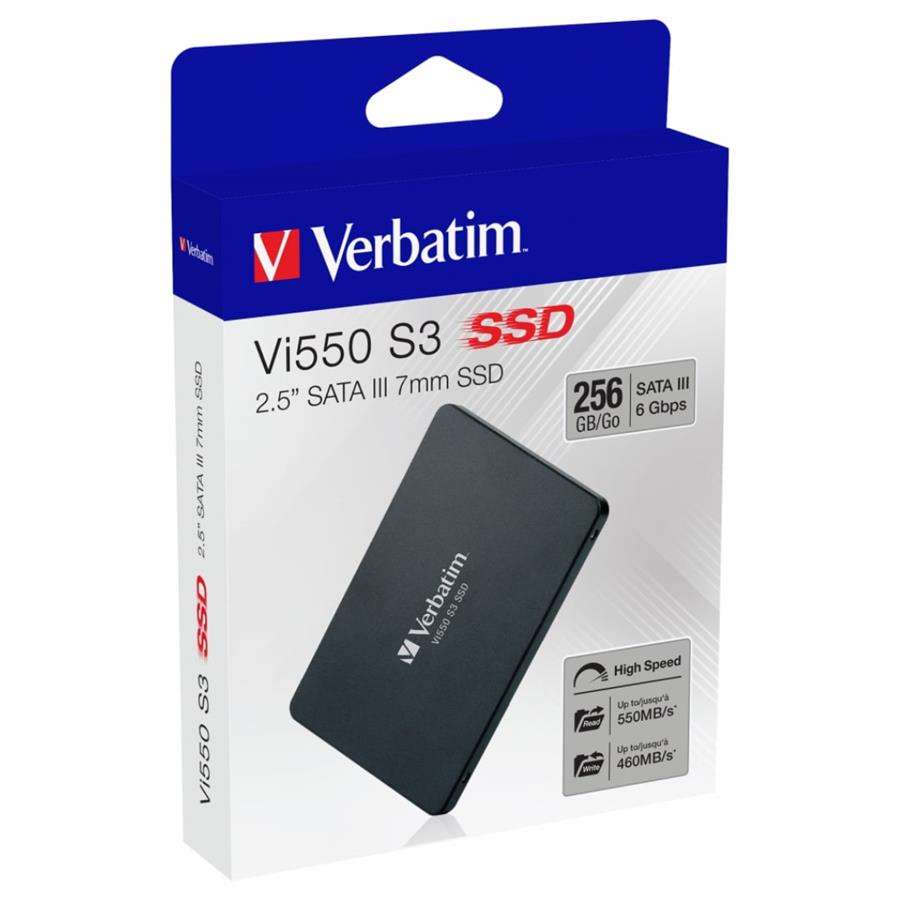 DISCO SSD VERBATIM 256GB Vi550 SATA INTERNO 7MM