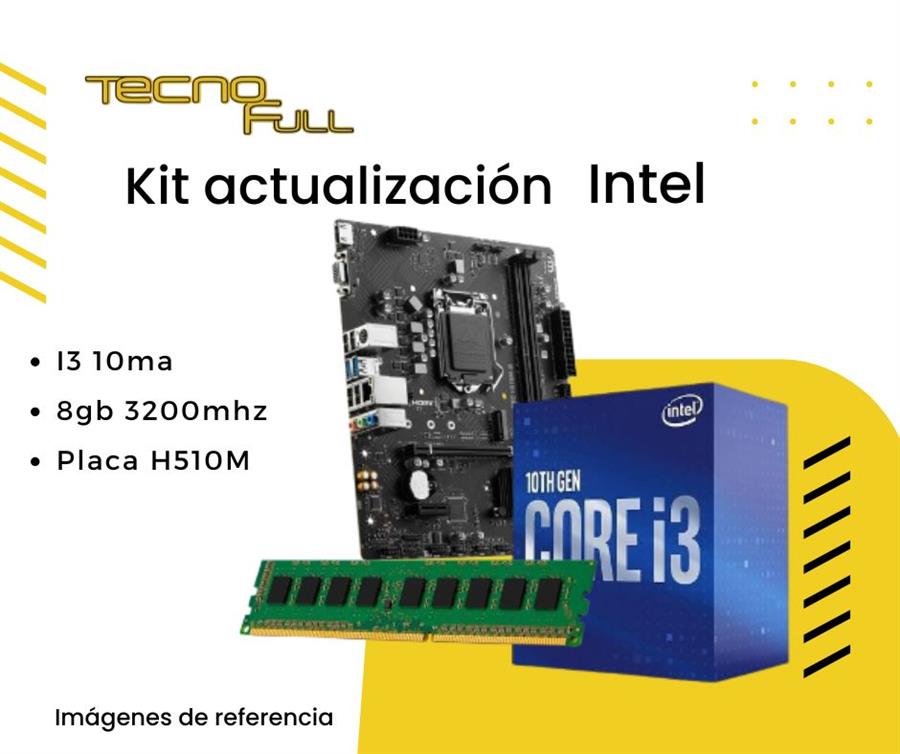 Combo actualización intel I3 10ma